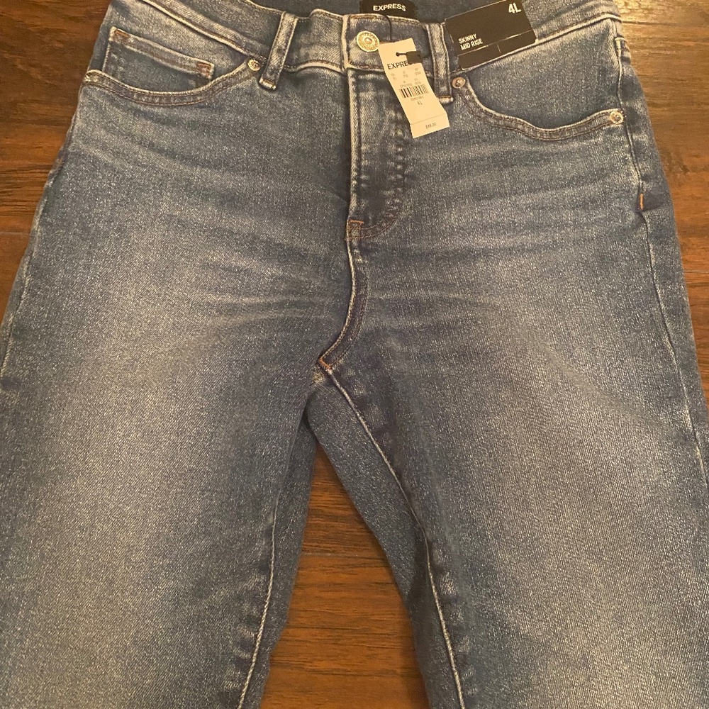 Express, Size 4L, denim jeans